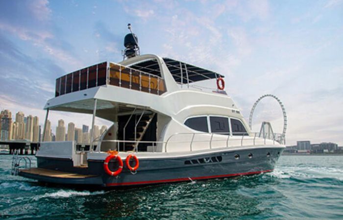 Dream Yacht charter dubai 80 ft image 1