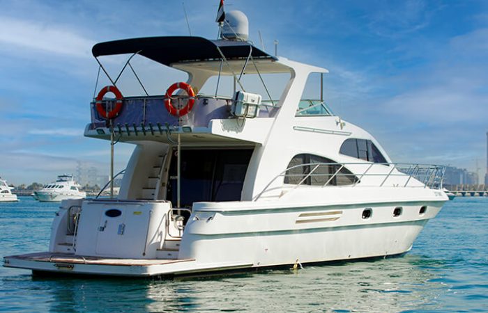 Luxury Rental yacht dubai 58 ft image 1