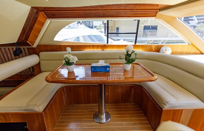 Luxury Rental yacht dubai 58 ft image 2