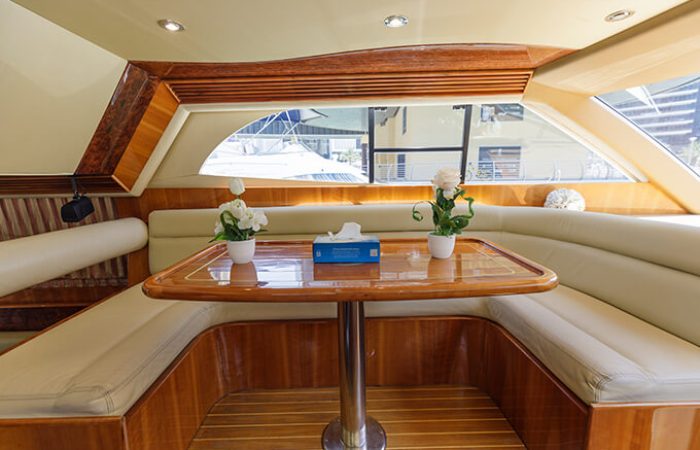 Luxury Rental yacht dubai 58 ft image 7