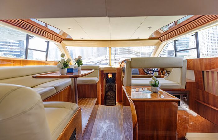 Luxury Rental yacht dubai 58 ft image 8