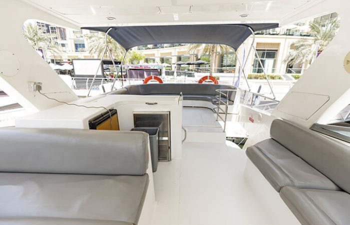 Luxury Rental yacht dubai 58 ft image 9