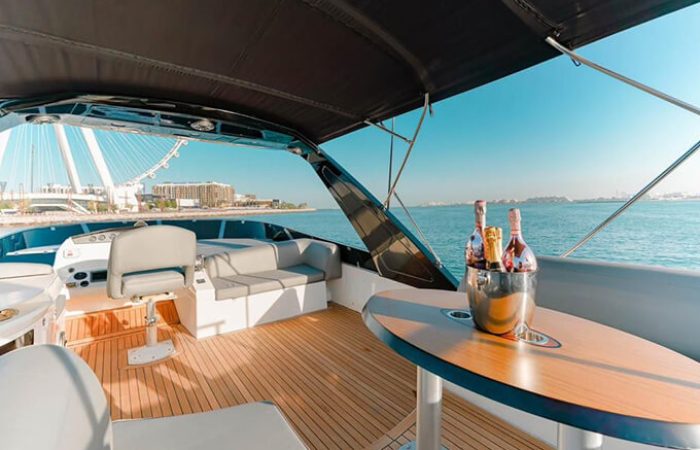 Luxury yacht dubai rental 68 ft image 5