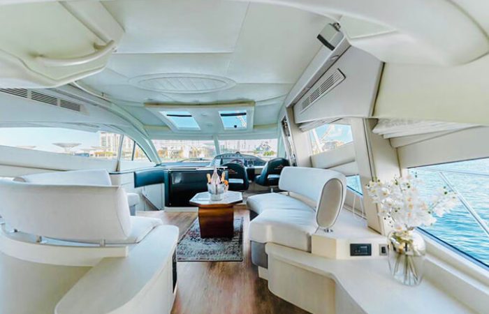 Luxury yacht dubai rental 68 ft image 6