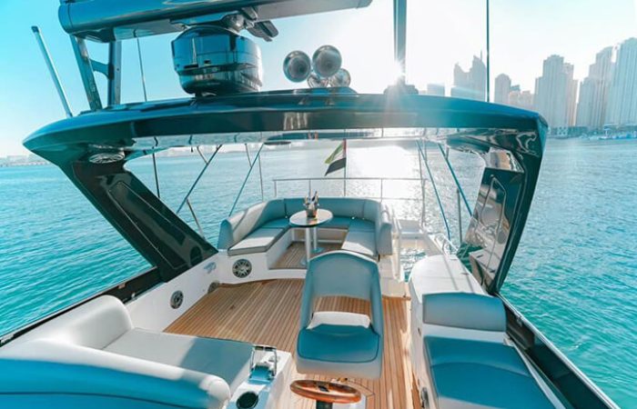 Luxury yacht dubai rental 68 ft image 8