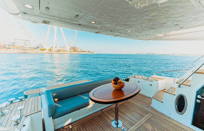 Luxury yacht dubai rental 68 ft image 9