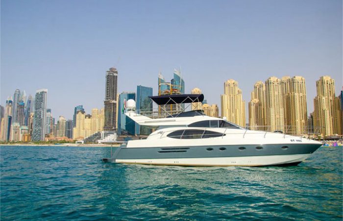 Party yacht dubai 52 ft rental yacht 1