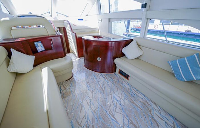 Party yacht dubai 52 ft rental yacht 5